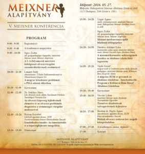 V. Meixner konferencia
